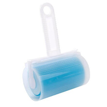 (Blue)Portable Sticky Lint Remover For Clothes And Household Dust In Daily Use