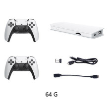(64G) 40000+ 4K HDMI TV Video Game Stick Retro Gaming Console w/ 2 Wireless Controller