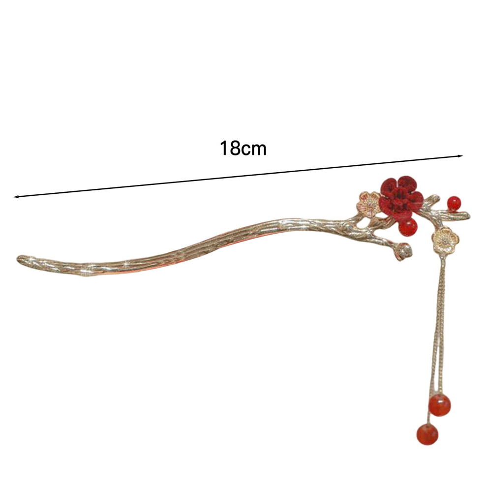Phui-Pet-Supplies Vintage Plum Blossom Hairpin For Weddings & Parties