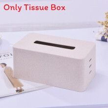 (Beige)Moderno dispensador de pañuelos de paso simple con colores macaron para uso en automóvil y baño