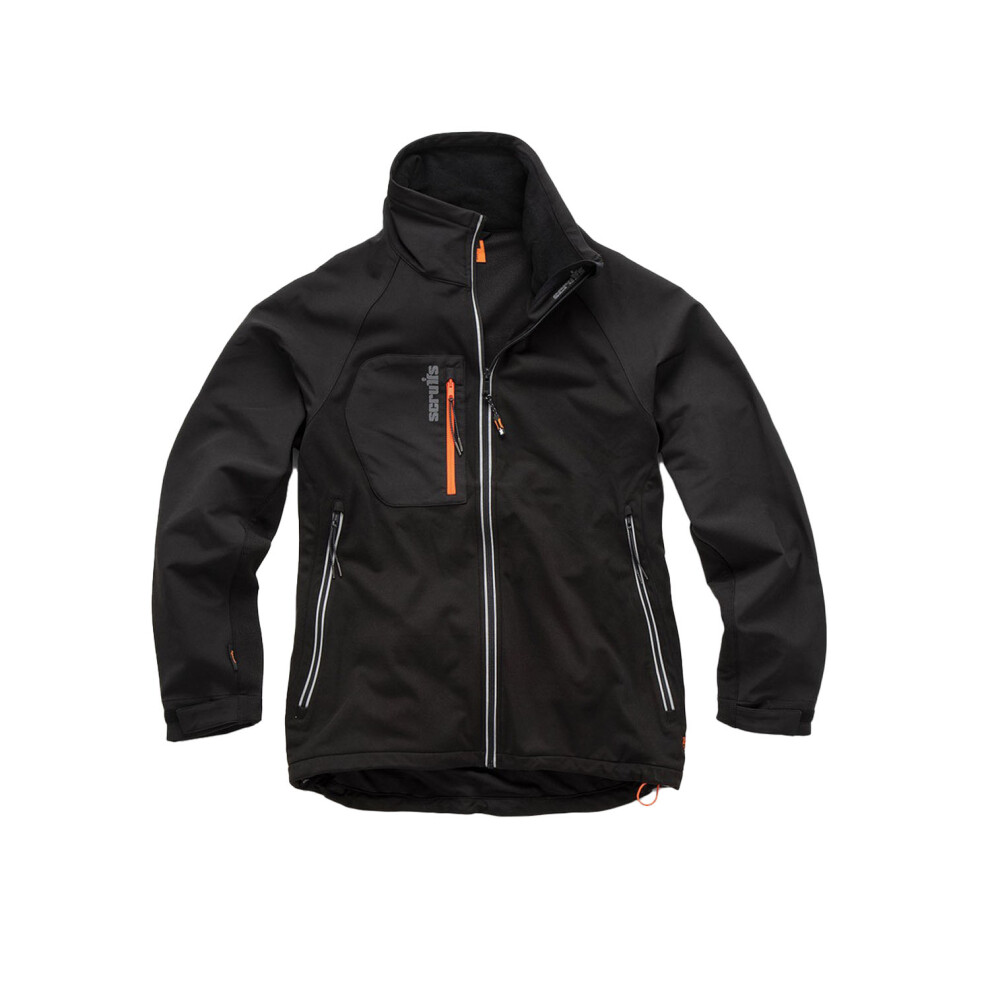 Scruffs (M, Black) Mens Trade Soft Shell Jacket