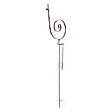 Snail Pile Garden Rain Gauge - Rainfall Measurement Tool for Yard Lawn, Rain Water Catcher Analysis Instrument
