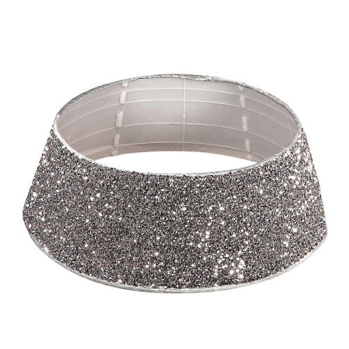 30 Inch Sequins Christmas Tree Collar Ring Base Cover Home Decor Multicolor