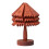 Multipurpose 3Pcs Christmas Tree Wood Texture Coasters Drinkware Pad for Dining Office 1