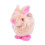 Easter Bounce Chick Broken Shell Multi Plastic Plush Interactive WalkJump Clockwork Toy 26 1