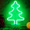 LED Neon Christmas Tree Lights USB Battery Powered Table Decorations 1