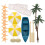 Beach Decor Miniature Toys Assorted 17Pcs 1