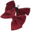 4Pcs Dark Red Bow Shoe Clips for Pumps, Removable Shoe Accessories 1