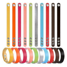 20 pezzi di braccialetti a scatto, bracciali rigidi colorati e regolabili per la creazione di gioielli fai da te, per uomo e donna.