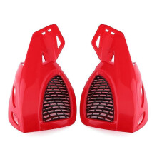 Motorcycle Brush Bar - 7/8" Universal Handguard Scooter Red