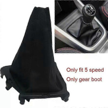 (5 speed boot) Gear Stick Shift Knob Cover Gaiter Boot Shifting For Suzuki Vitara 16 Gearbox Gaitor Shifter Collars Manual Selector