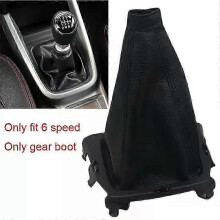 (6 speed boot) Gear Stick Shift Knob Cover Gaiter Boot Shifting For Suzuki Vitara 16 Gearbox Gaitor Shifter Collars Manual Selector