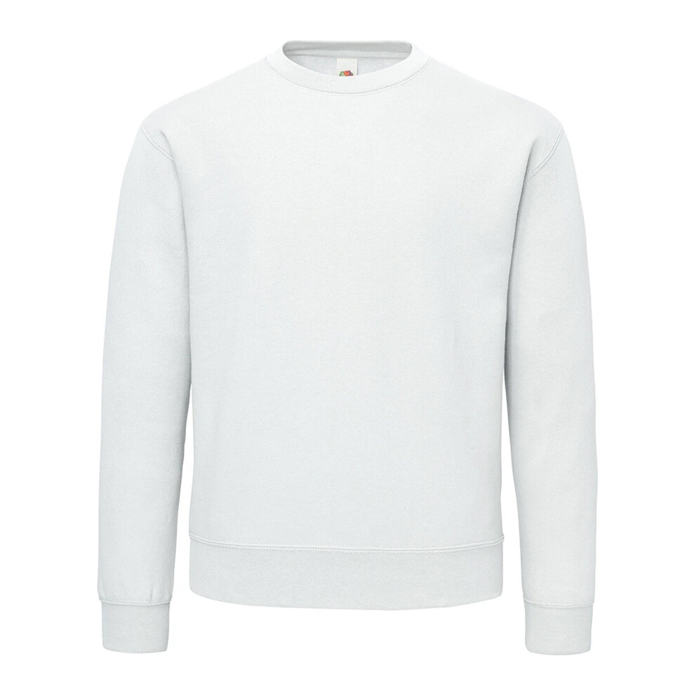 Fruit Of The Loom (4Xl, White) Unisex Adult Supercotton Sweatshirt