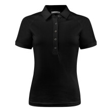 (L, Black) Harvest Womens/Ladies Brookings Polo Shirt