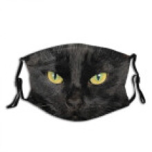 (Style 4)Animal Pattern Cotton Face Mask Washable Decorative Cover For Men Gift Women