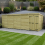 20 x 8 Pent Shed Tanalised (Double Door, No Windows) 1
