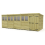 20 x 8 Pent Shed Tanalised (Double Door, With Windows) 2