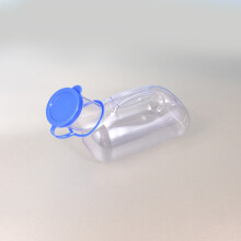 (Transparent)Botella de orina unisex inodoro portátil camping hombres viaje orina uso doméstico hogar