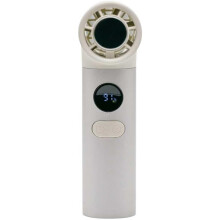 Ventilatore da collo 3000mAh USB display LED flessibile portatile viaggio esterni ufficio
