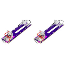 2X New 20A 4-Wrie Battery Tests Stand 18650 Internal Resistance Capacity Tester Fixture Current Voltage Meter