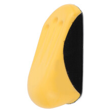 PU-Schaum Schleifhilfe, weich, Klett, ergonomisch