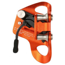 Rock Climbing Chest Ascender, Stainless Steel Pulley, Chest Ascending Device, Ascender Suitable for 8-13 mm Ropes