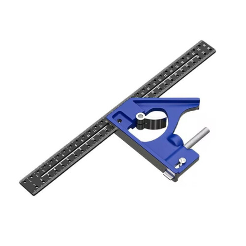 Multi-Functional Right Angle Ruler for Precise Woodworking 45/90 Degree DIY Woodworking Tool