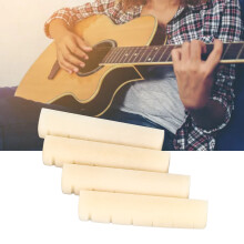 Knochenbrücke Sattel Akustikgitarre 4er Set