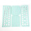 (Nordic green) Clothes Folding Board, PP Material, Space Saving Tool for Wardrobe Storage 1