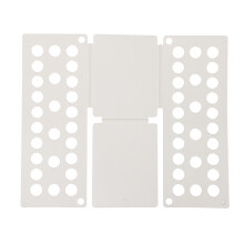 (white) Clothes Folding Board, PP Material, Space Saving Tool for Wardrobe Storage