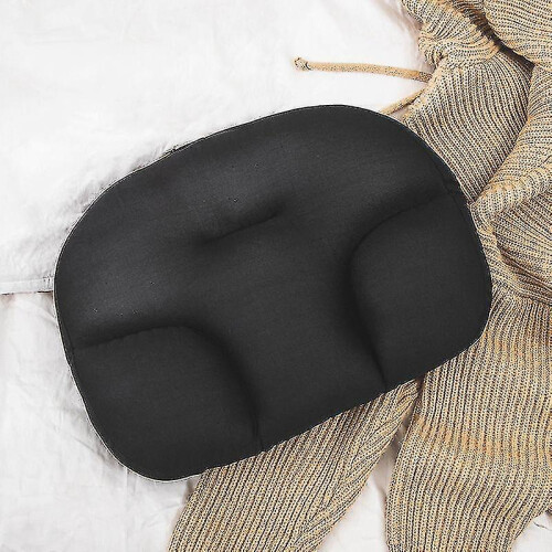 (Black) Almofada de Massagem Cervical com Espuma Viscoelástica e Design Ergonómico