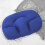 (Blue) Almofada de Massagem Cervical com Espuma Viscoelástica e Design Ergonómico 1