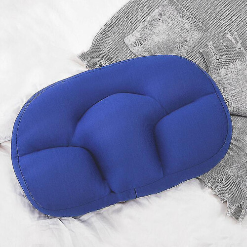(Blue) Almofada de Massagem Cervical com Espuma Viscoelástica e Design Ergonómico