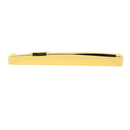 Akustikgitarren Sattel aus Messing 1