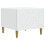 VidaXL vidaXL Coffee Table White 50 x 49 x 40 cm Engineered Wood 1