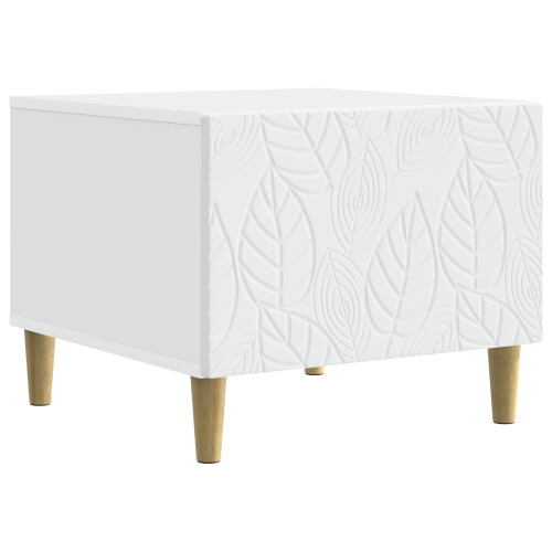 VidaXL vidaXL Coffee Table White 50 x 49 x 40 cm Engineered Wood