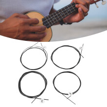 Nylon Ukulelensaiten, schwarz, universal Ersatz