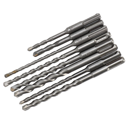 Hartmetall Hammerbohrer 8-tlg.