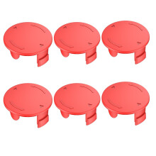 (6pcs) Spool Cover 6 Pack Compatible with Bosch ART Trimmer, Protective Cover for Spool and Line, ABS Material