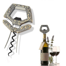 (A) Ah So Abridor de Garrafas de Vinho, Design de 2 Hastes em Aço Inoxidável para Rolhas Frágeis