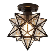 (Black, A) Glass Ceiling Pendant Light with Frosted Shade E27 Lamp Holder Adjustable White Warm Neutral Light for Entrance Hallway