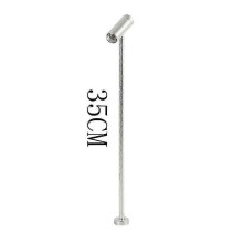 (Silver 35CM, 3000K) Dimbare LED-spot 3W, AC85-265V, voor feest- en halverlichting, geborsteld nikkel