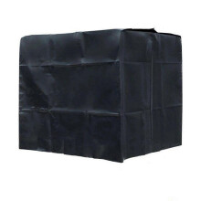 (Black) Vesisäiliön suoja vedenpitävä ja UV-suojattu 120x100x116cm ulkosäilytykseen