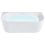 Beliani Bathtub GOCTA 1700 x 800 mm White 1