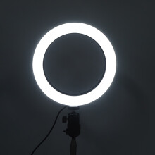 20 cm Alu LED Ringlicht 3200-5500K