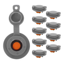 10Pcs Air Valve for Inflatables Seal Plug One-Way Check Valve for Inflatable Neck Rest Air Pillows Repair Plugs