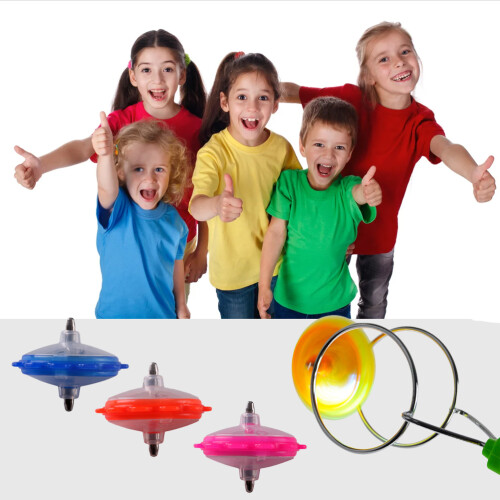 3er-Set magentische Spinning Räder