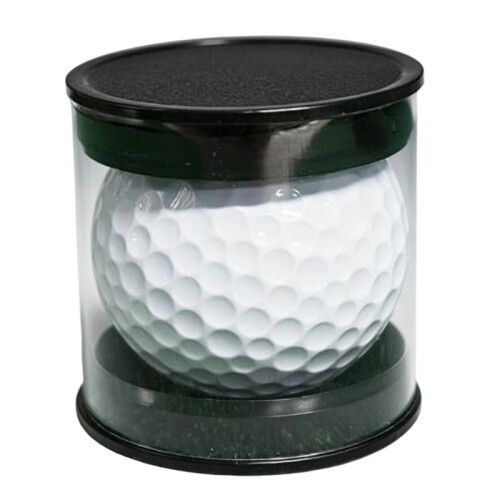 100pcs Clear PC   Packaging Tube Plastic Cylinder Display Container for 1  Balls