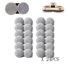 (24 PCS) Náhradná mopová utierka na okná kompatibilná s Hobot 168 188 198 388, náhradné diely pre zametacie utierky vysávača Weeper.
