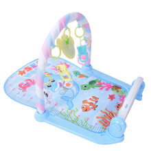 Fußklavier Musikspielzeug Baby Rack Blau